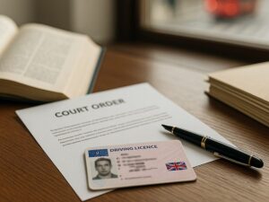 Totting up ban: legal guidelines and recovery