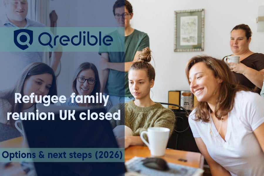 Refugee family reunion UK closed